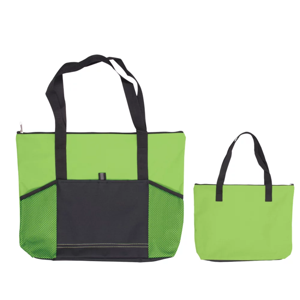 Grand sac fourre-tout pour salon professionnel avec poches avant