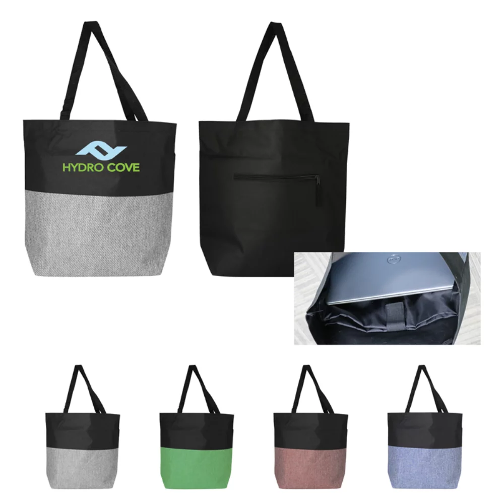 Twill Laptop Tote Bag