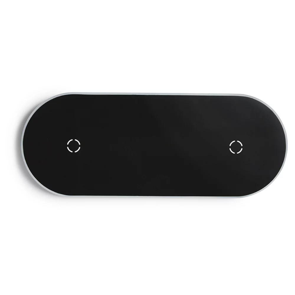 Tapis de charge sans fil Light-Up-Your-Logo Duo
