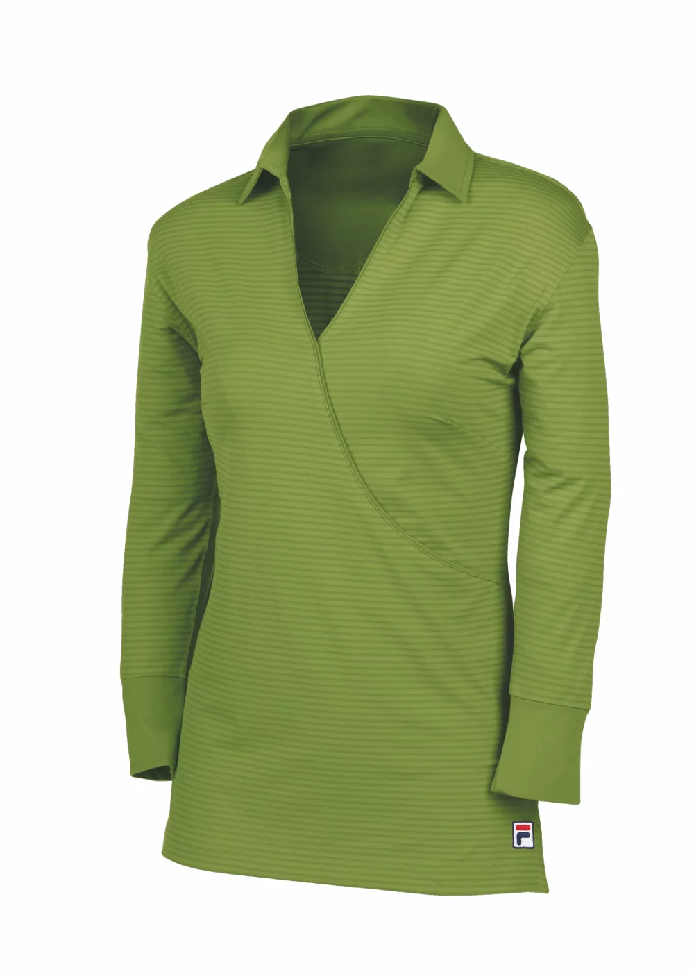 Women's FILA Volterra Striped Polo Shirt