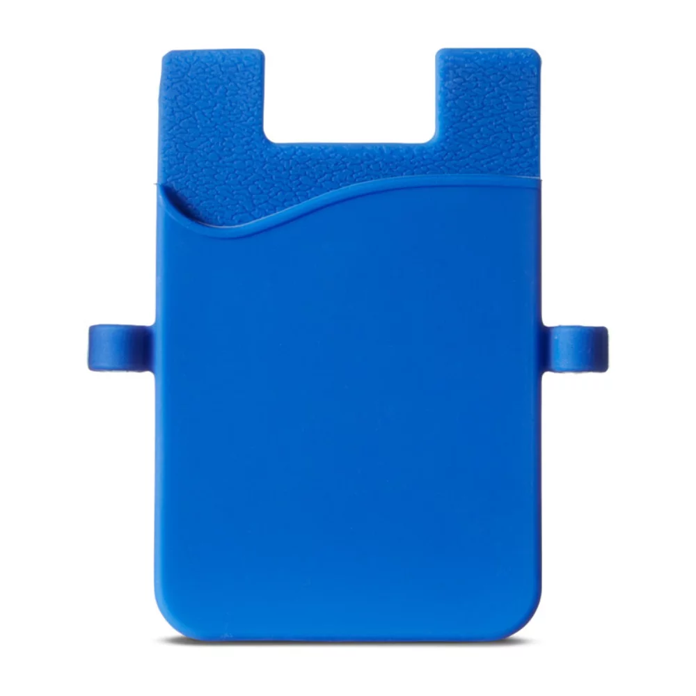 Poche de smartphone en silicone avec boucles pour écouteurs