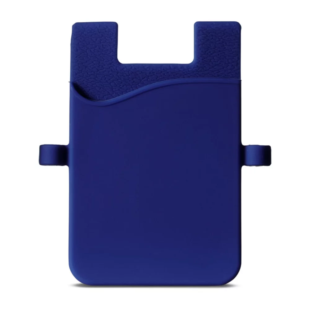 Poche de smartphone en silicone avec boucles pour écouteurs