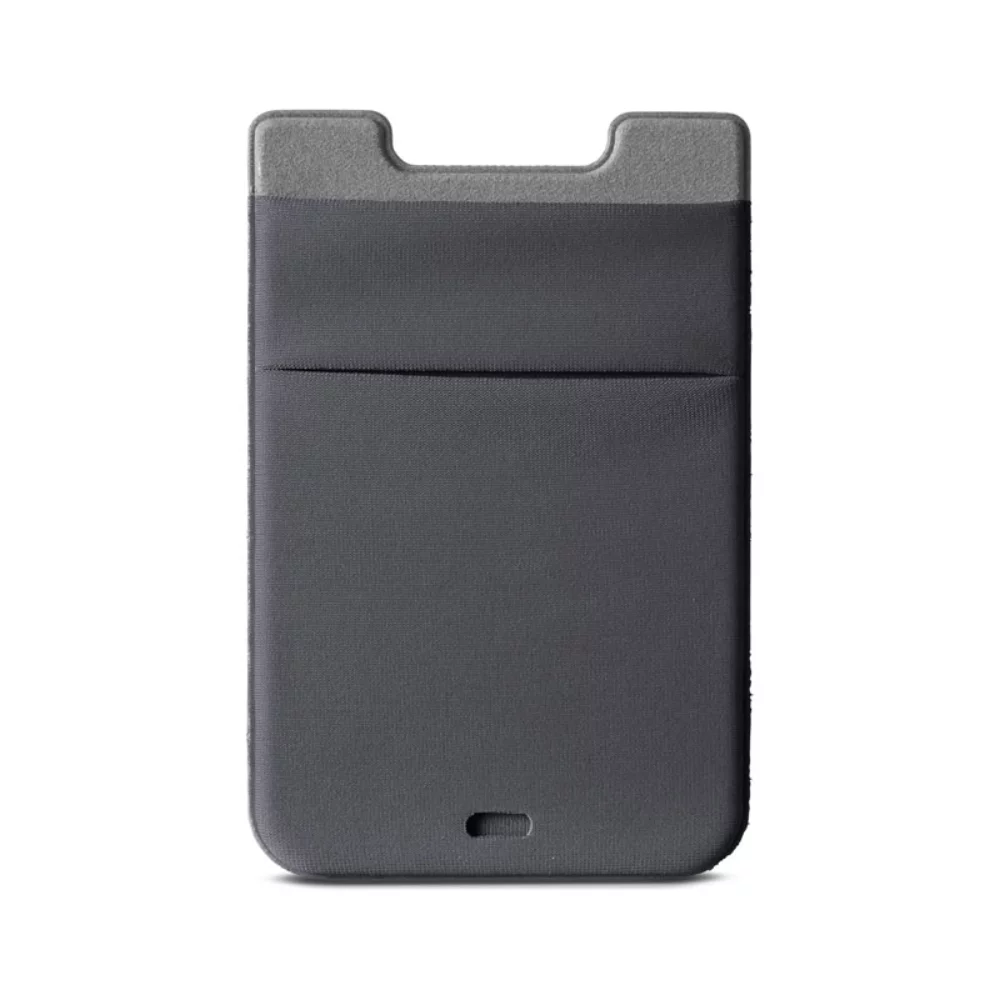 Pochette double pour téléphone et support pour écouteurs sans fil en Lycra®