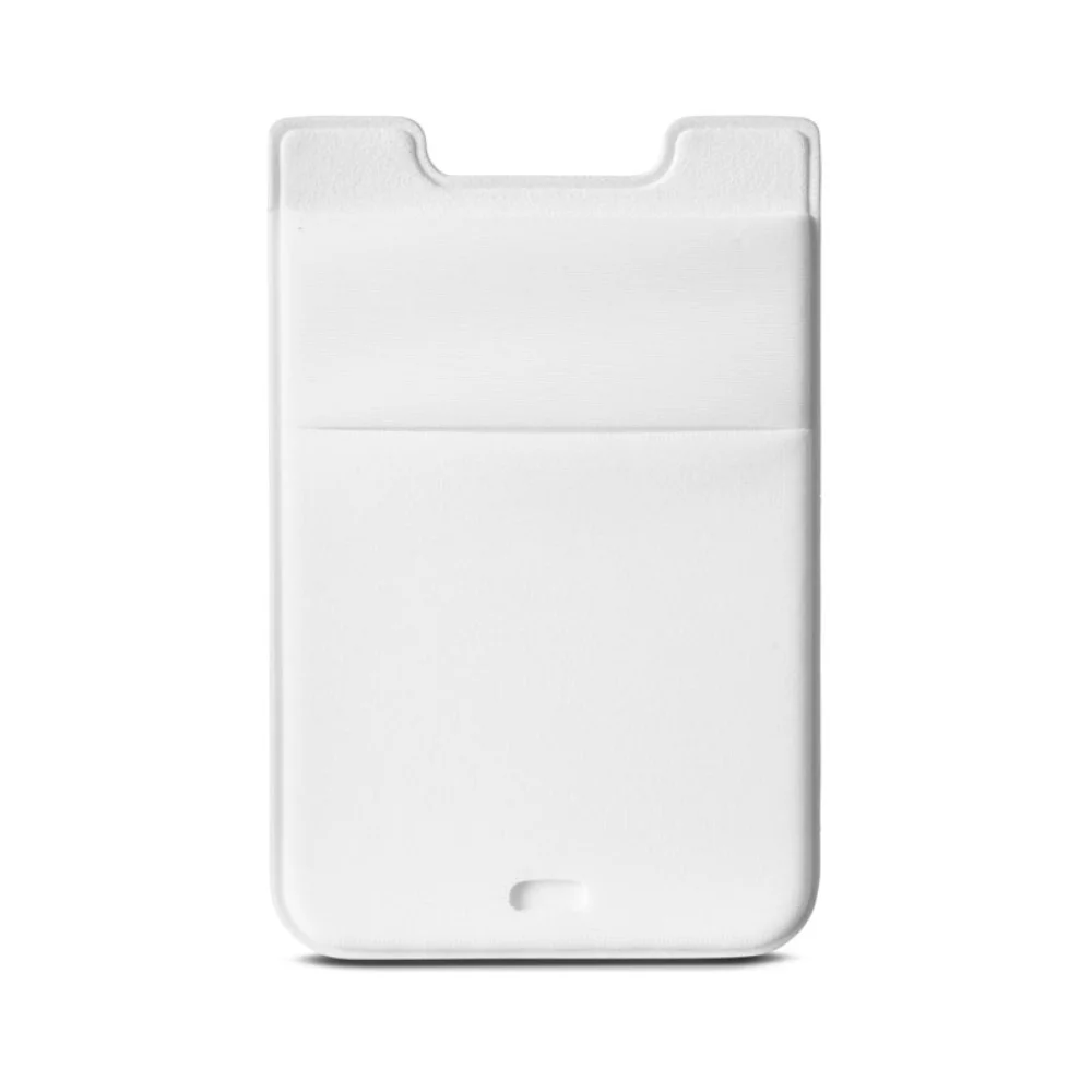 Pochette double pour téléphone et support pour écouteurs sans fil en Lycra®