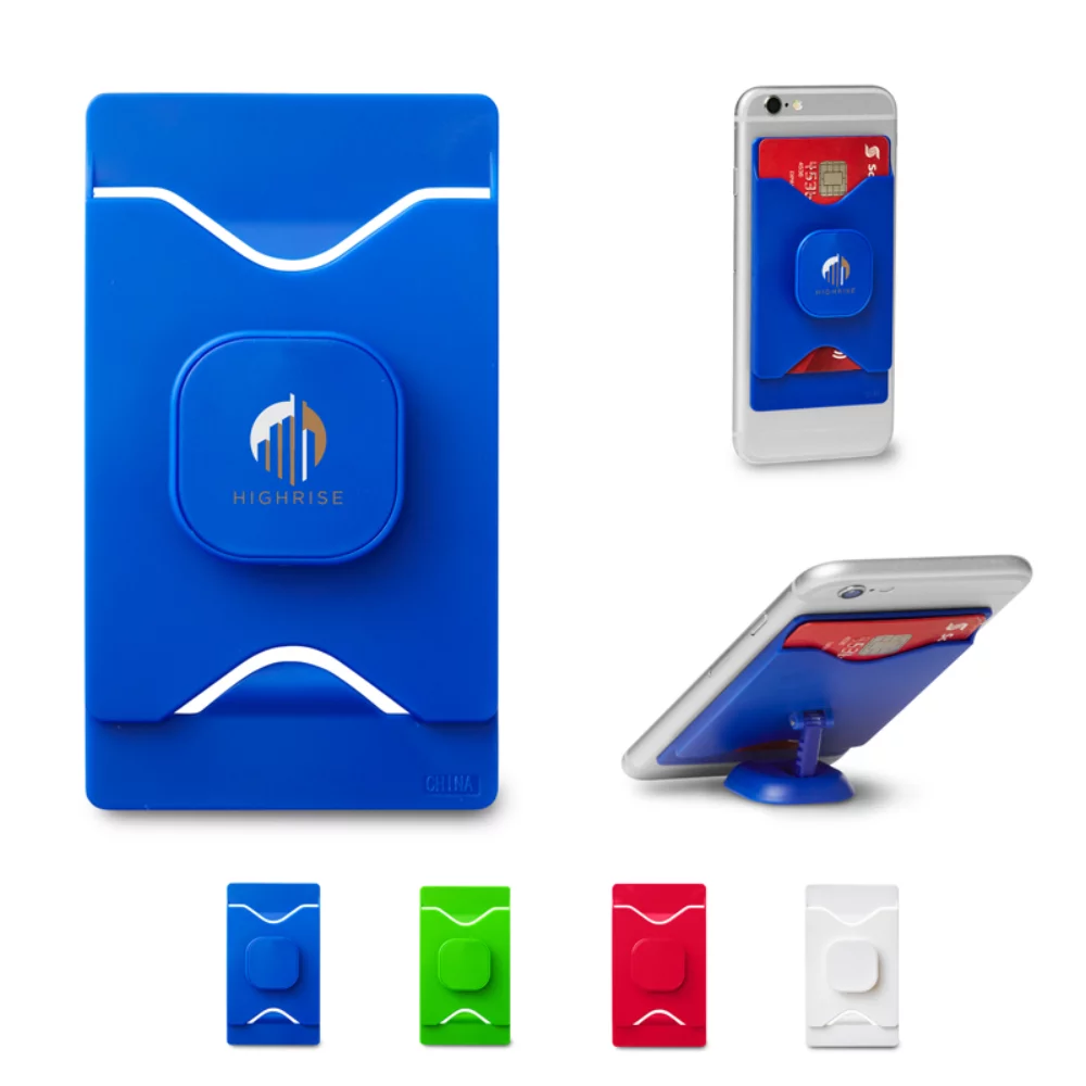 Promo Mobile Device Card Caddy w/Stand