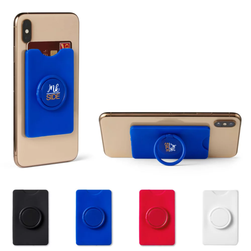 Porte-cartes avec support à anneau