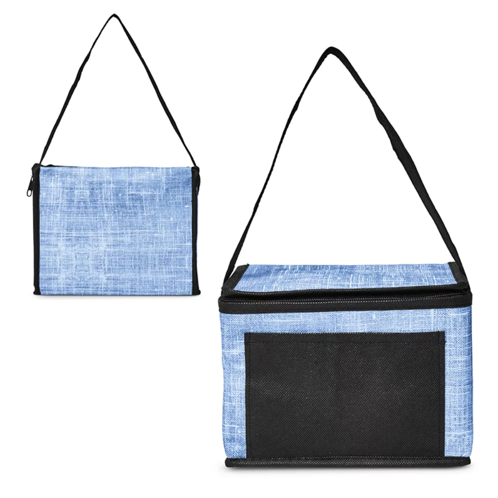 Sac à lunch en denim non tissé, lot de 6