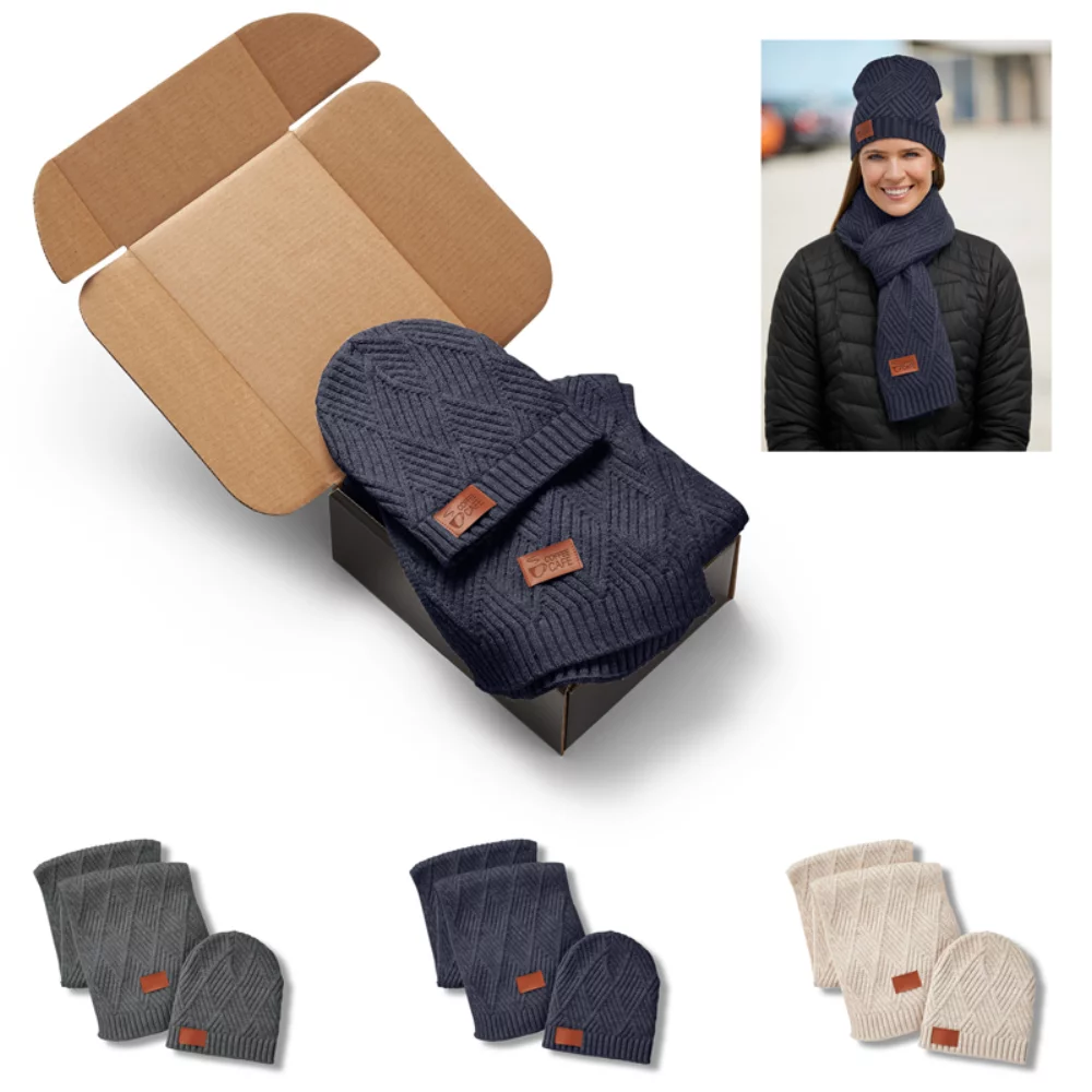 Ensemble cadeau Leeman™ Trellis Knit Bundle and Go
