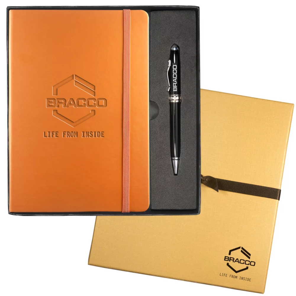 Ensemble journal Tuscany™ et stylo exécutif à stylet