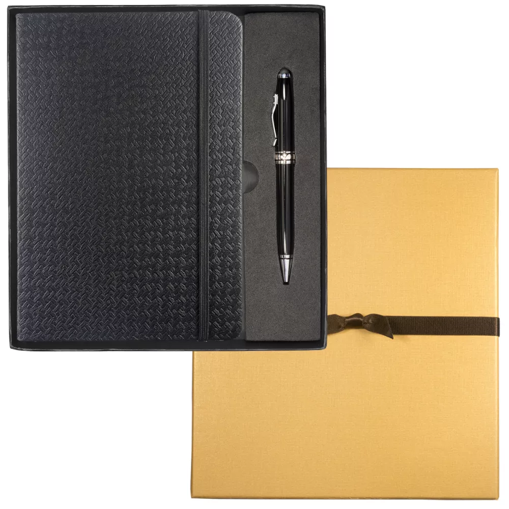 Ensemble carnet Textured Tuscany™ et stylo à stylet exécutif
