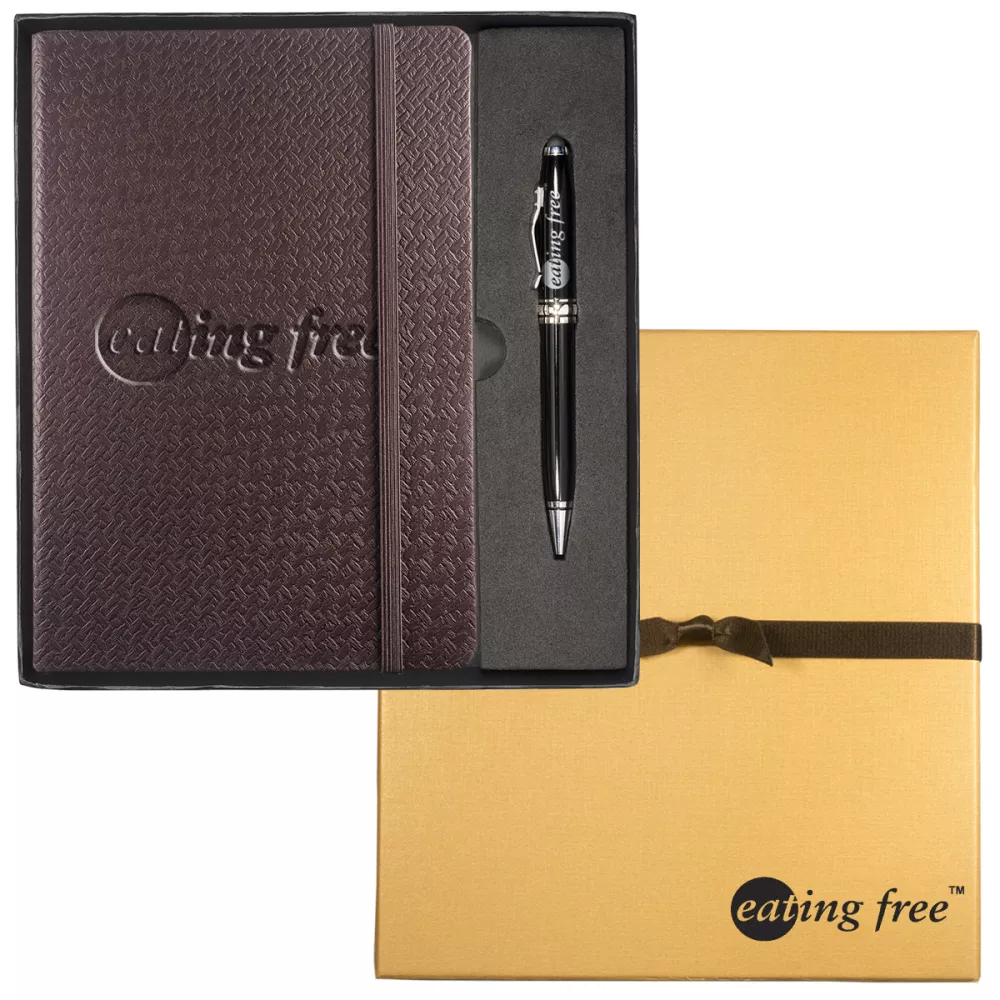 Ensemble carnet Textured Tuscany™ et stylo à stylet exécutif