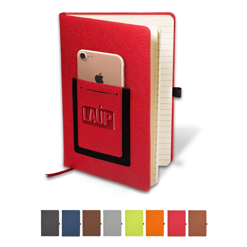 Journal Roma™ avec poche pour téléphone