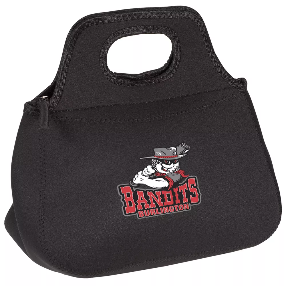 Zippered Neoprene Lunch Tote