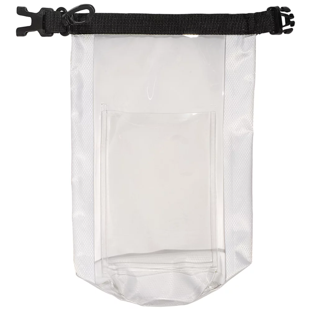 2L Water-Resistant Dry Bag w/Mobile Pocket