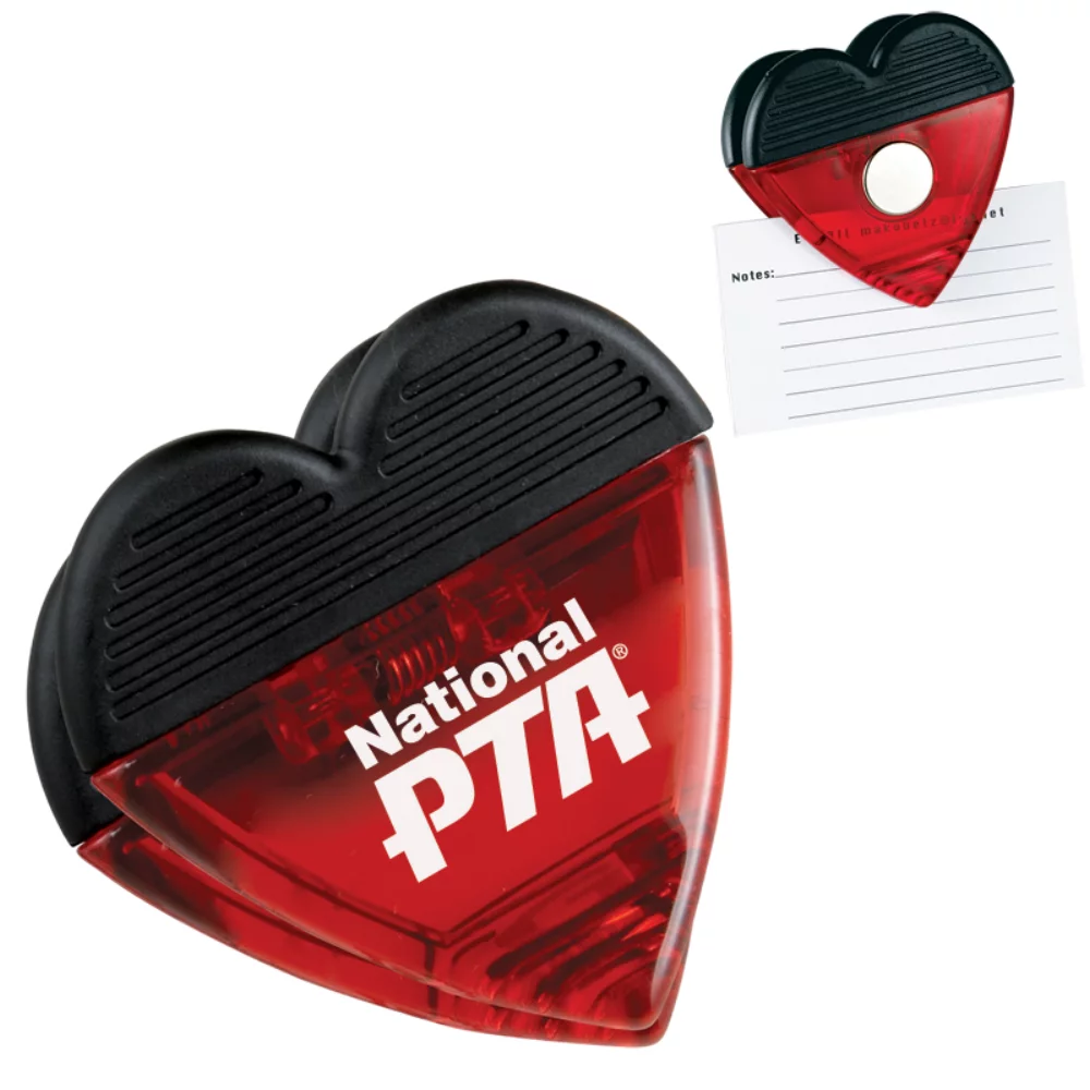 Heart Magnetic Memo Clip
