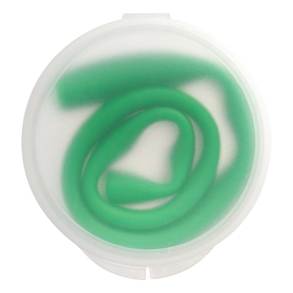 Paille réutilisable en silicone avec étui