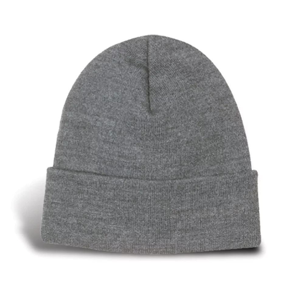 Prague Fine Knit Solid Hat w/Cuff