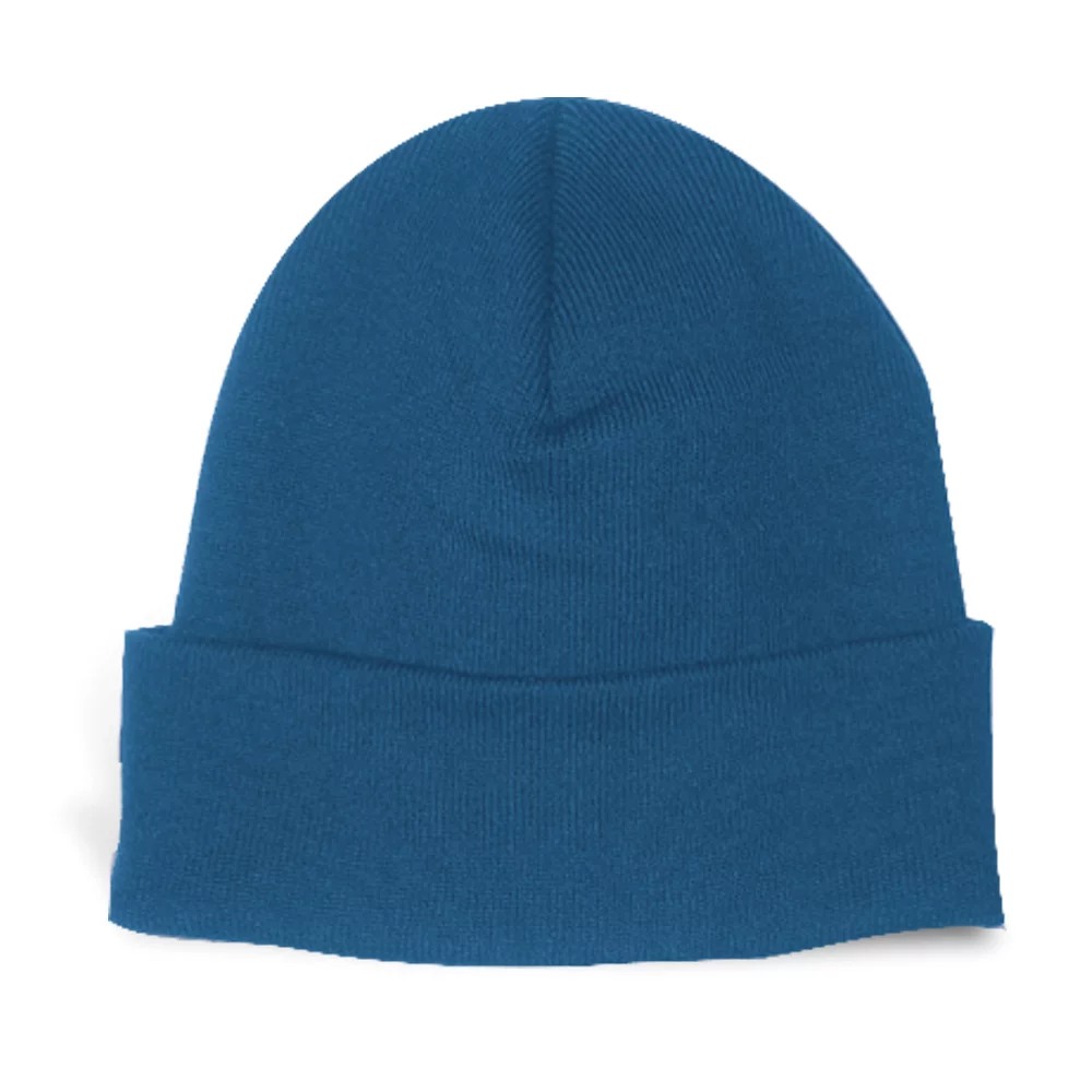 Bonnet en tricot fin de Prague avec revers