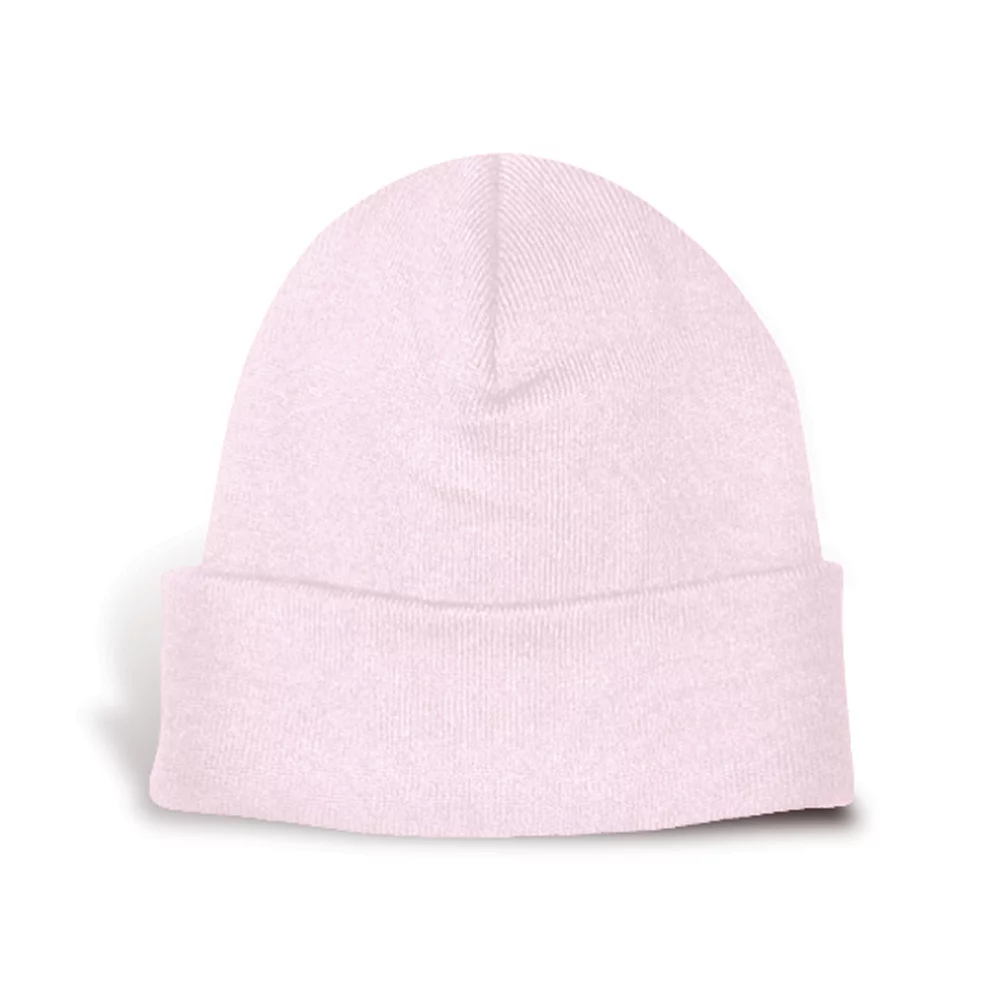Bonnet en tricot fin de Prague avec revers