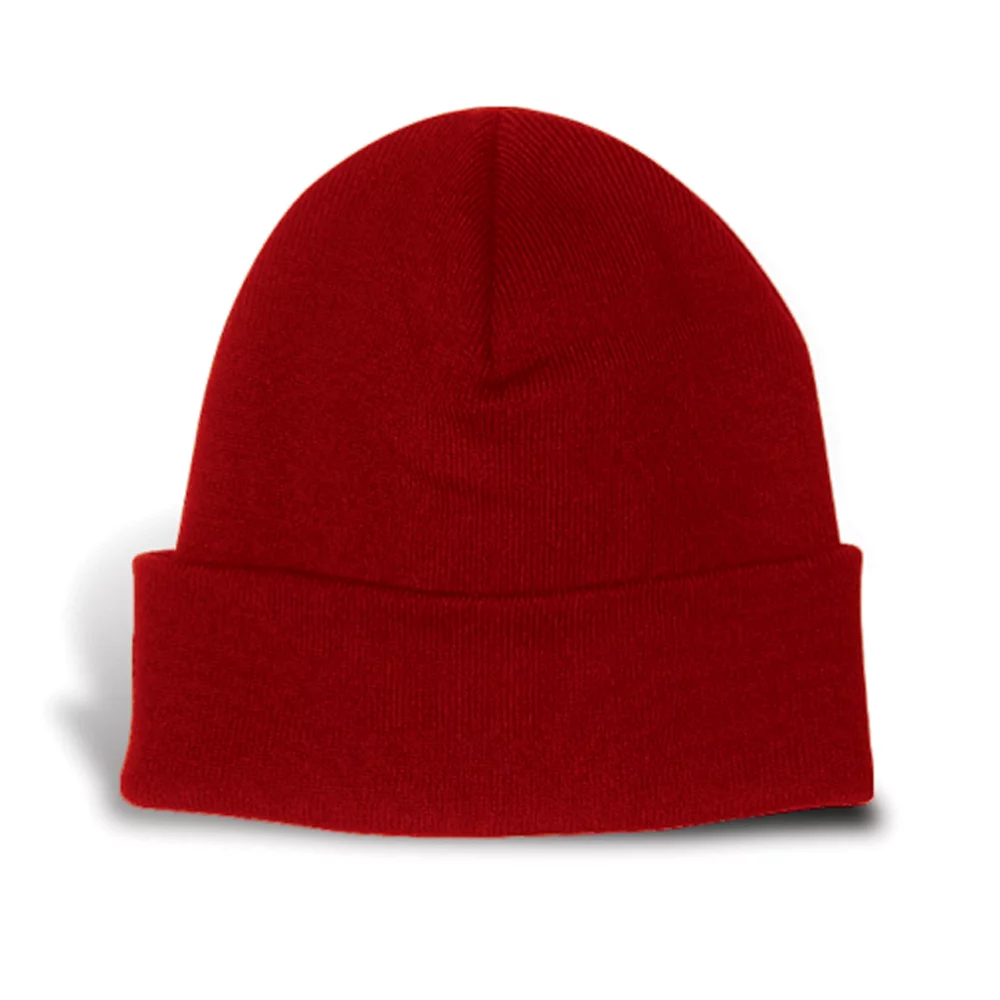 Bonnet en tricot fin de Prague avec revers