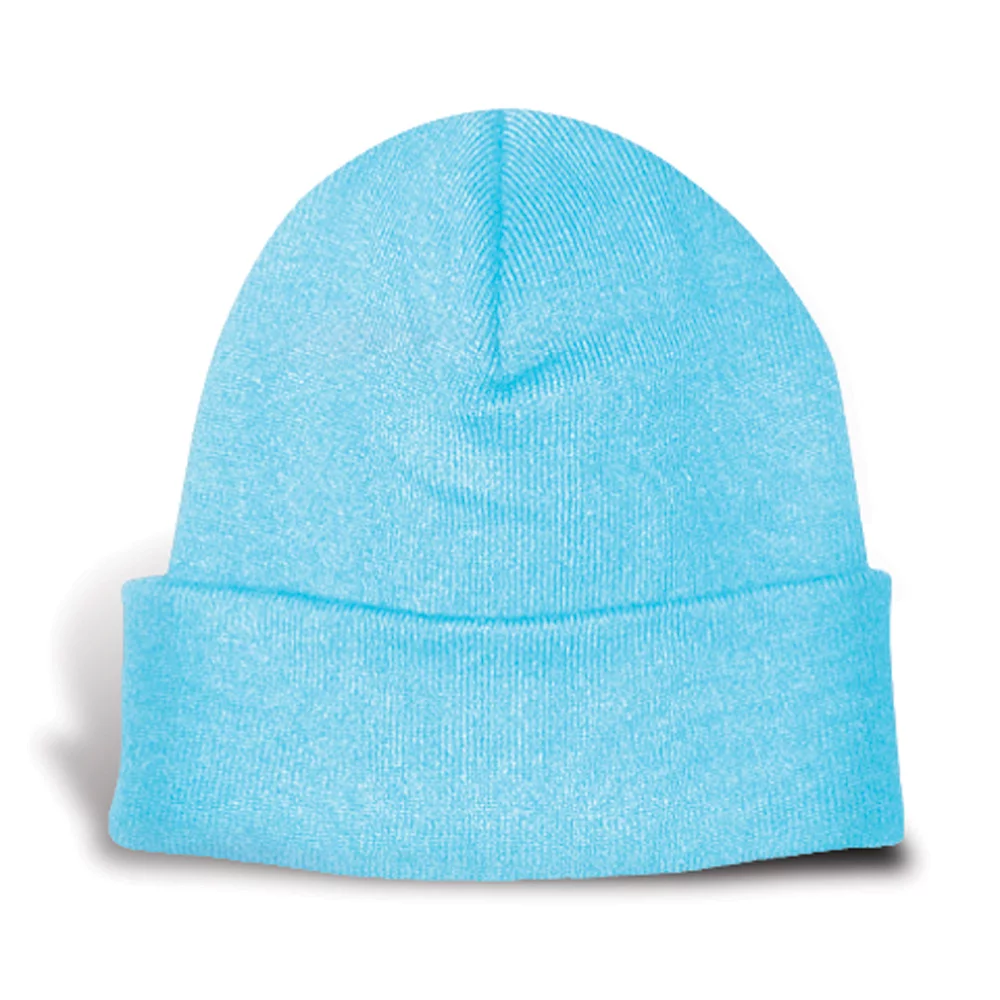 Prague Fine Knit Solid Hat w/Cuff
