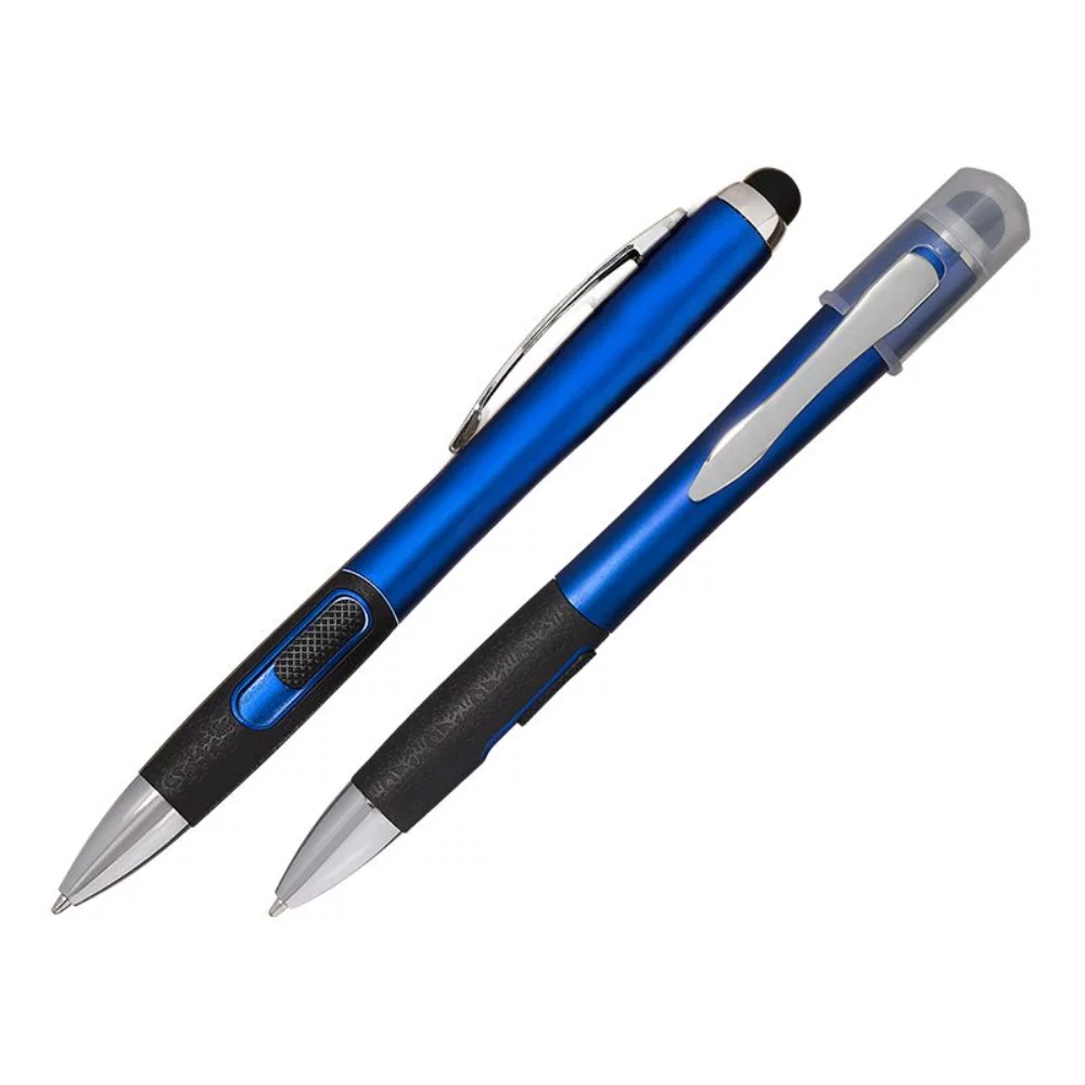 Stylo stylet Light-Up-Your-Logo avec finition mate