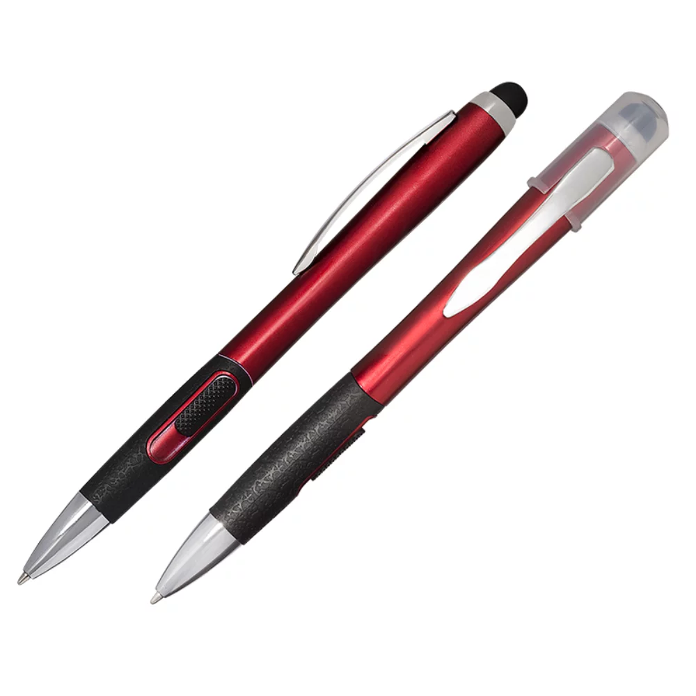 Stylo stylet Light-Up-Your-Logo avec finition mate