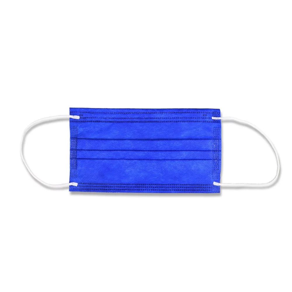 Masque facial non tissé 3 plis pour adulte