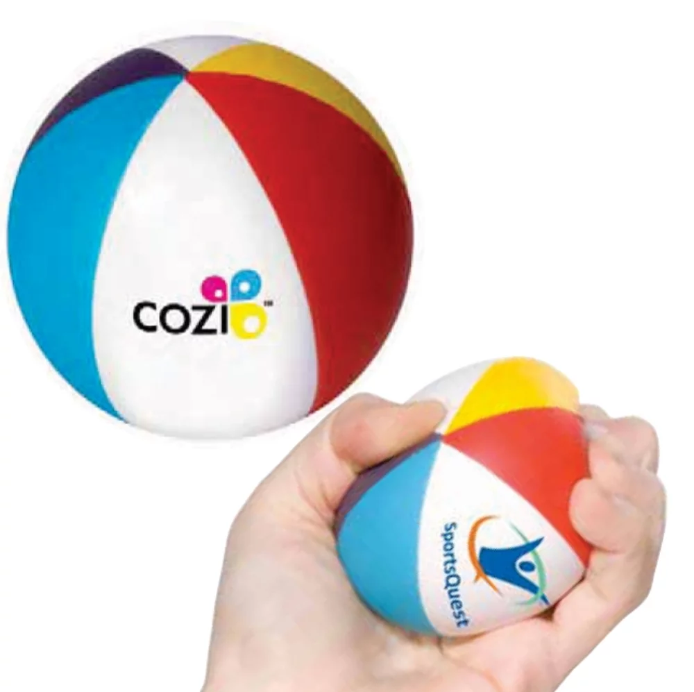 Soulage-stress en forme de ballon de plage