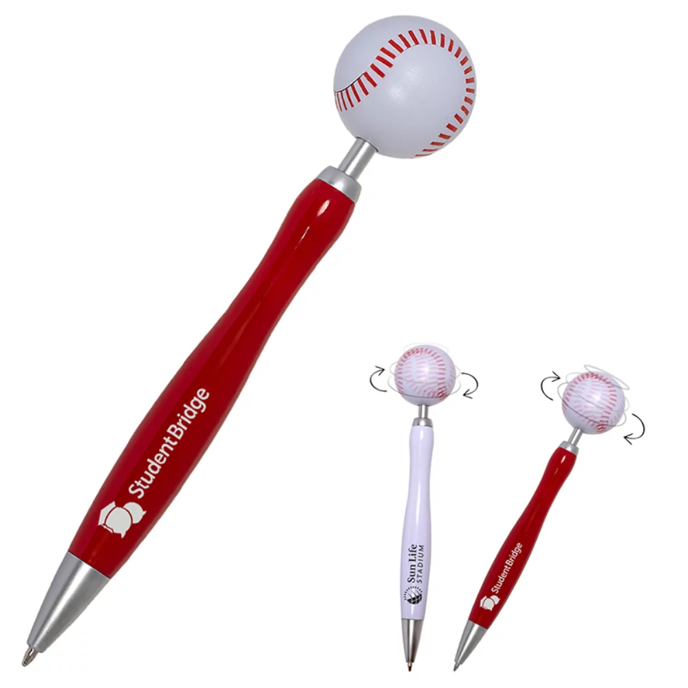 Stylo à bille en forme de balle de baseball