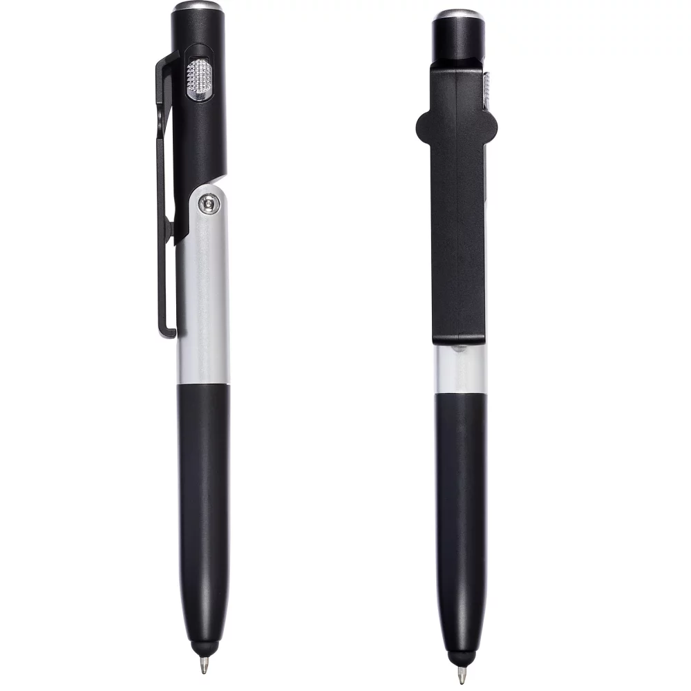 Stylo stylet polyvalent 4-en-1