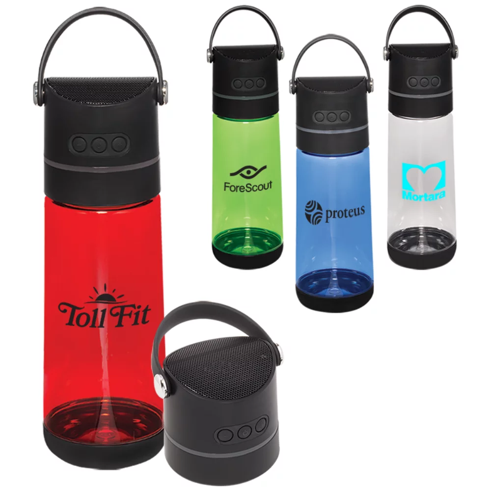 21 Oz. CoPolyester Plastic Wireless Speaker Bottle