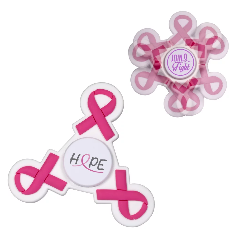 PromoSpinner® Awareness Ribbon Fidget Toy