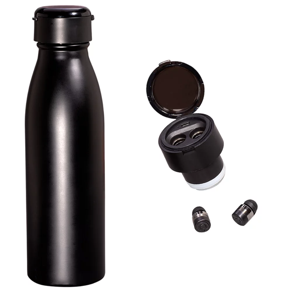 20 Oz. Wireless Earbud Stainless Steel Vacuum Bottle