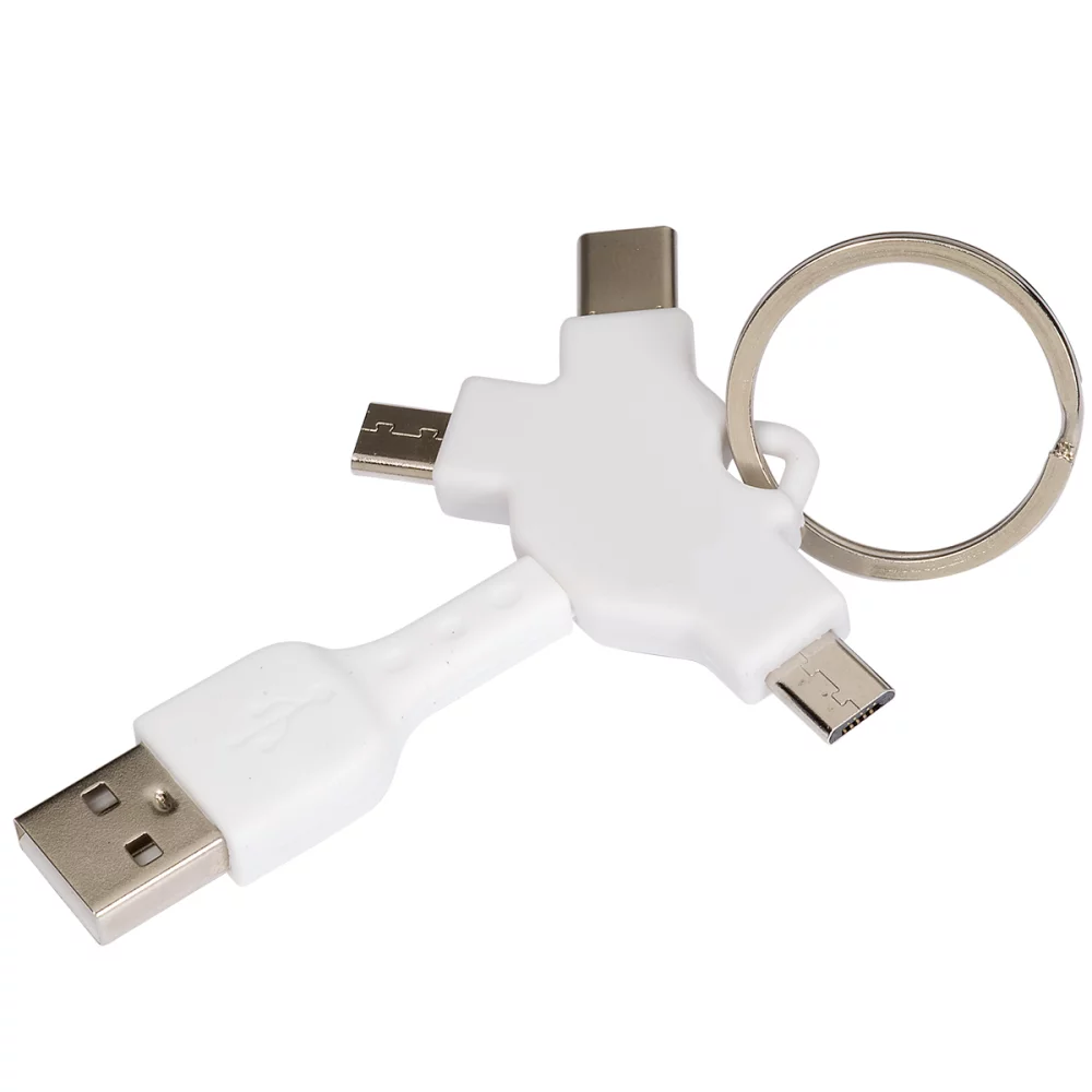 Multi USB Cable Key Chain