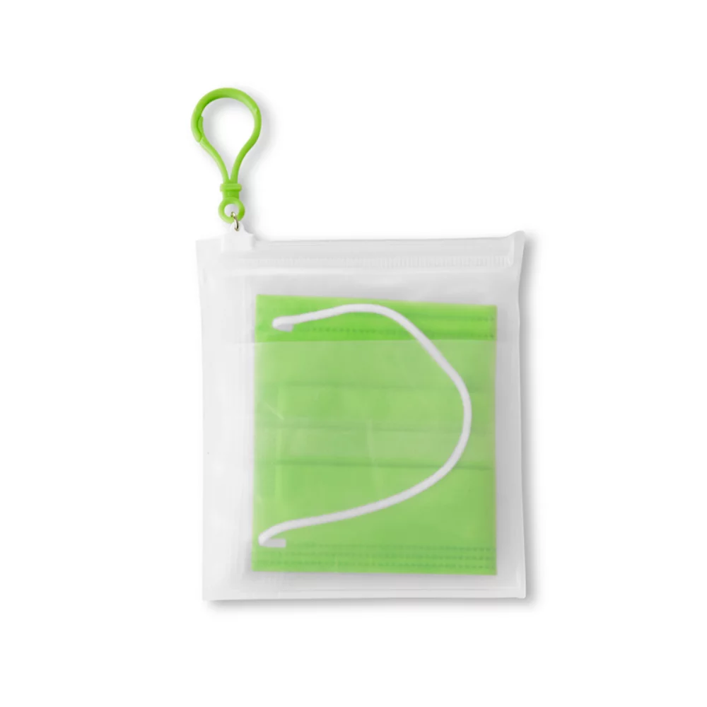 Single 3-Ply Mask Pack in PEVA Zip Bag