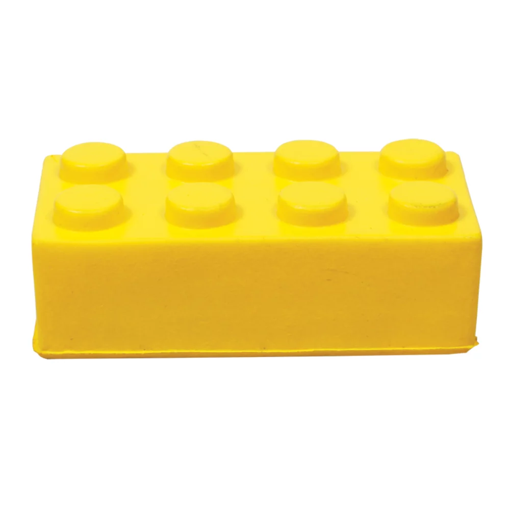 Soulage-stress en forme de bloc de construction