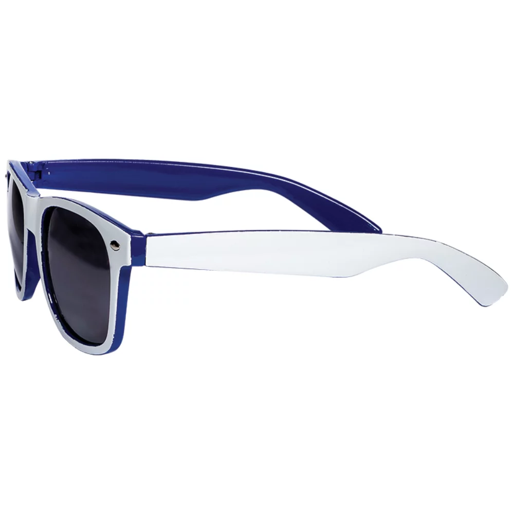 Two-Tone Glossy Sunglasses