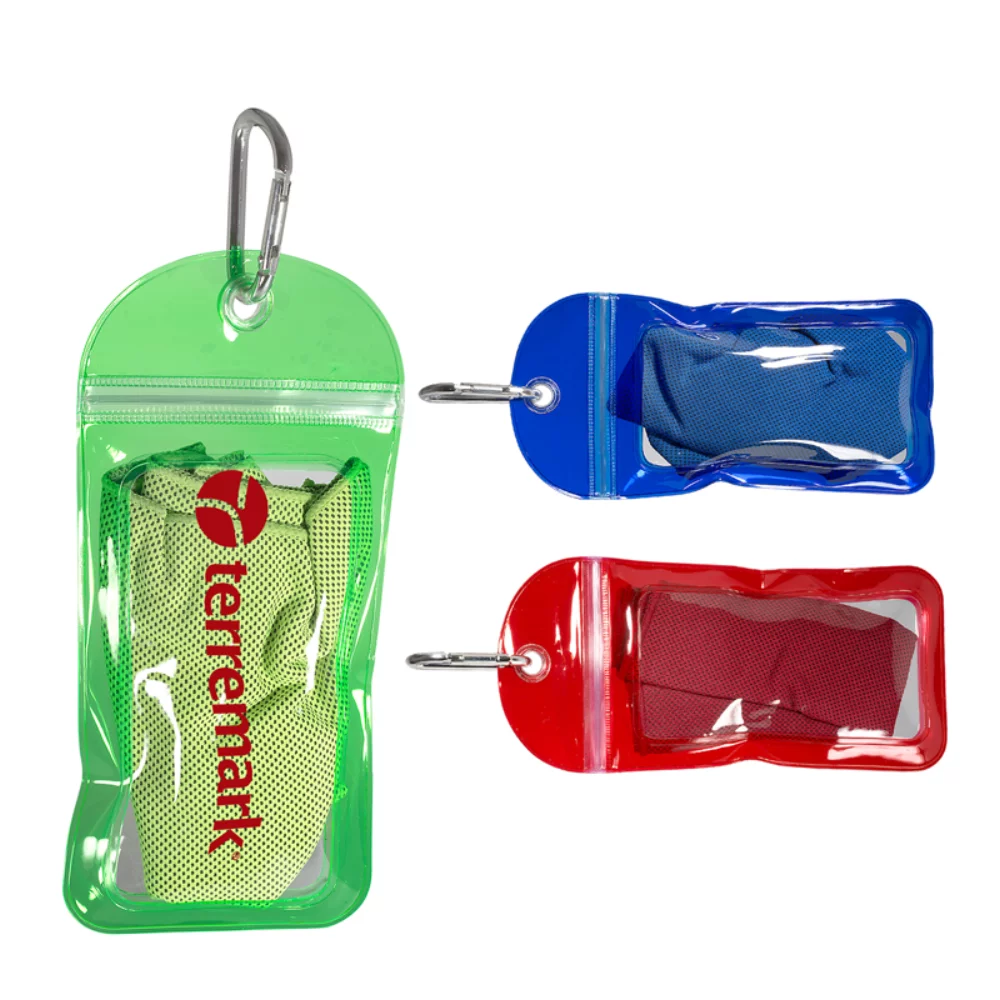 Cooling Towel in Water Resistant Pouch