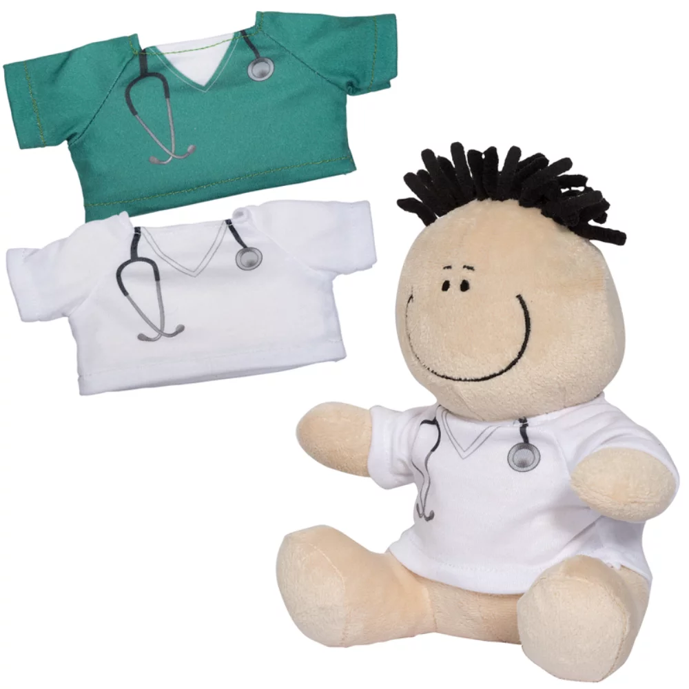 Jouet en peluche MopToppers® de 7" Docteur ou Infirmière