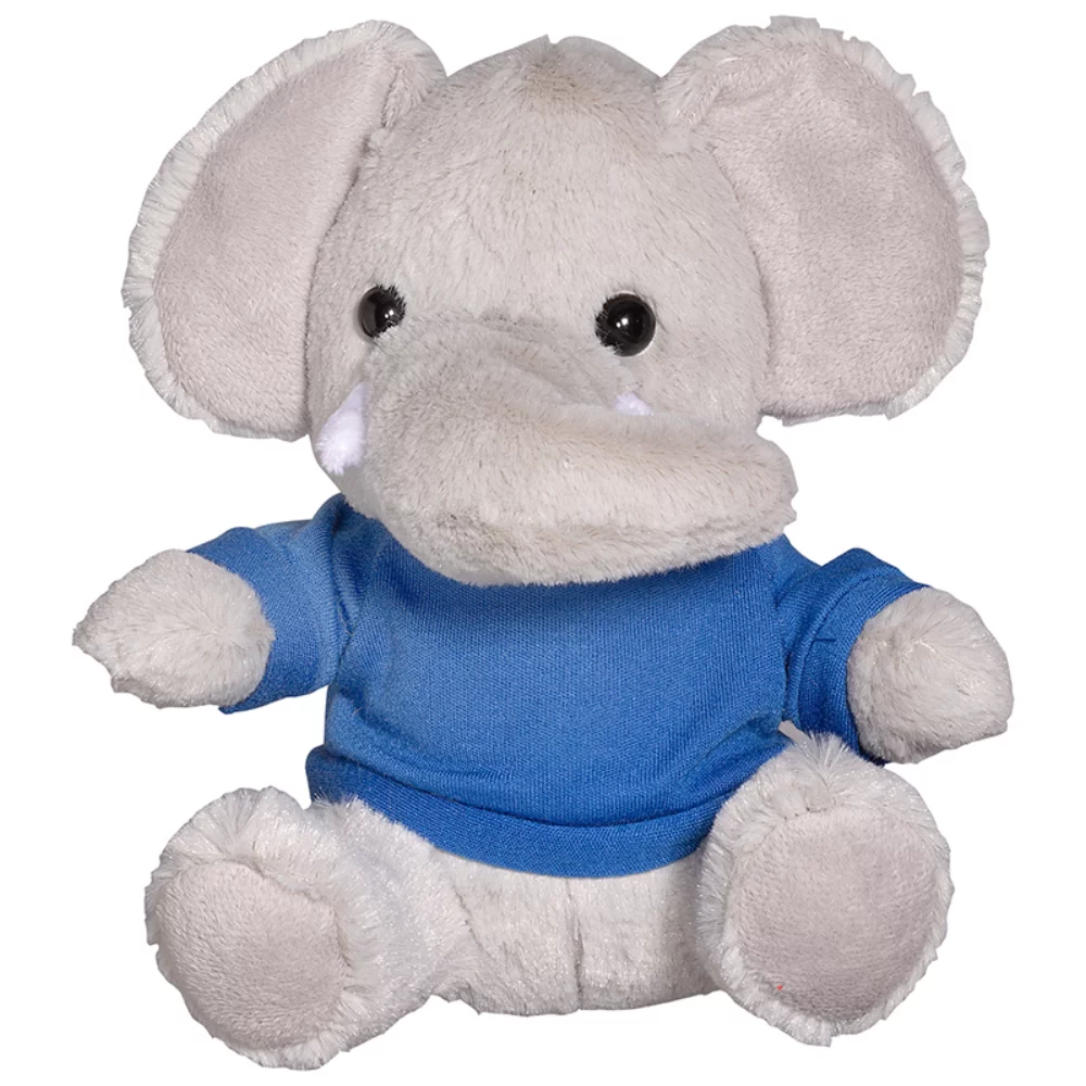 7" Plush Elephant w/T-Shirt