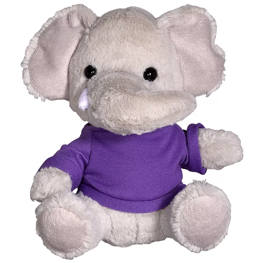 7" Plush Elephant w/T-Shirt