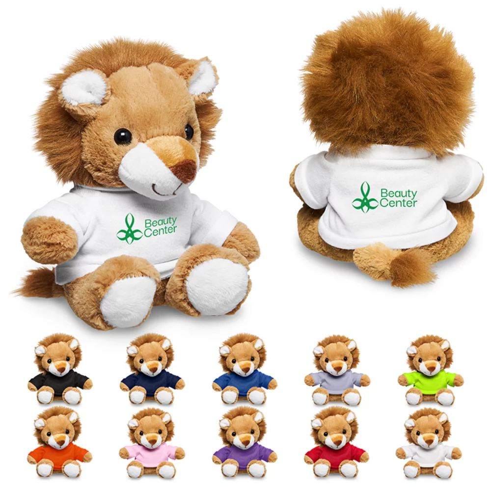 7" Plush Lion w/T-Shirt