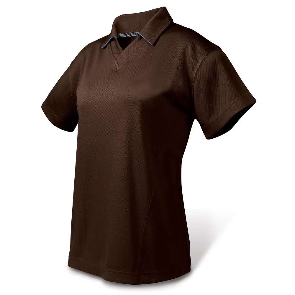 Women's Riverside FERST-DRY™ V Tech Quad Polo Shirt