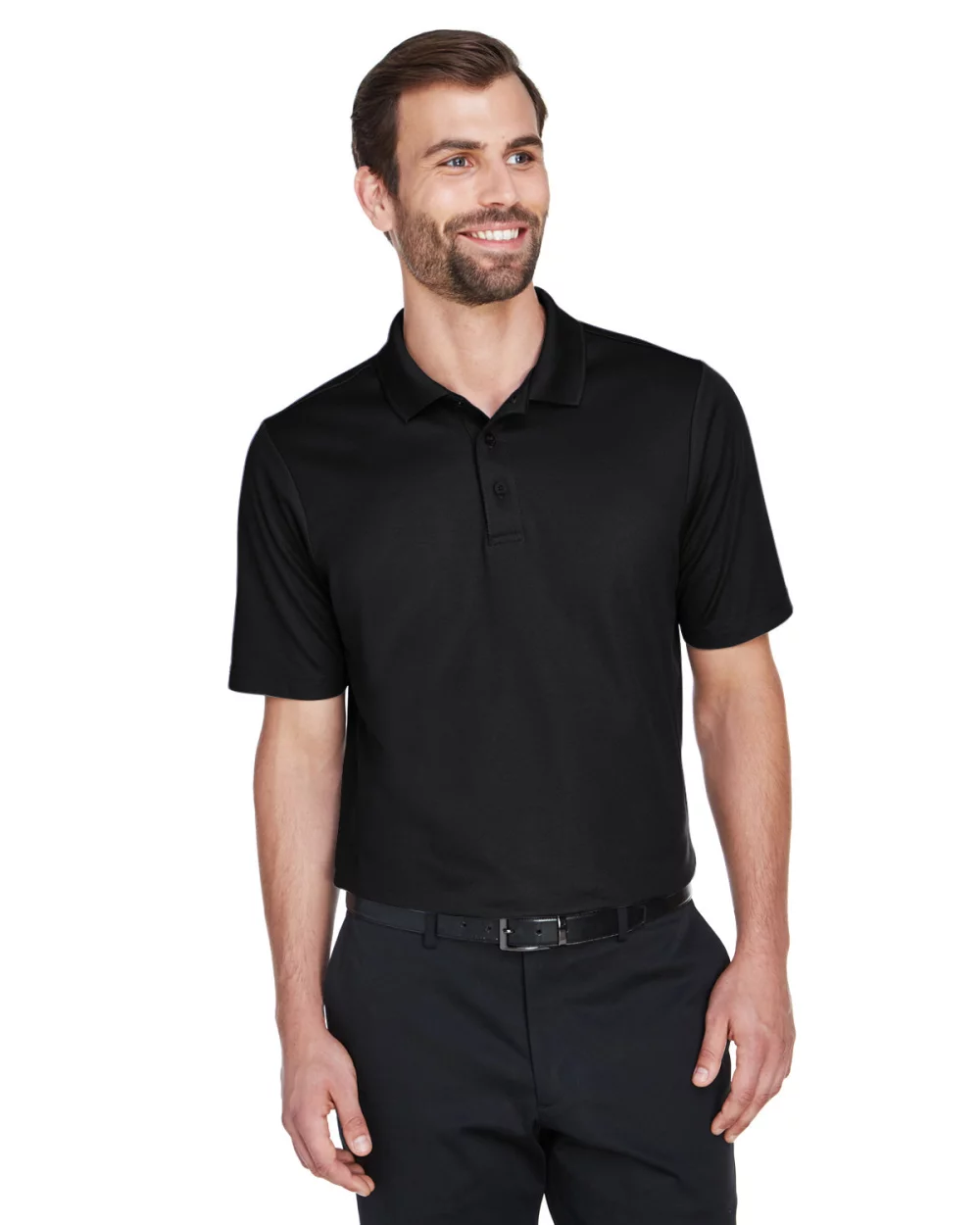 DEVON AND JONES CrownLux Performance® Men's Plaited Polo