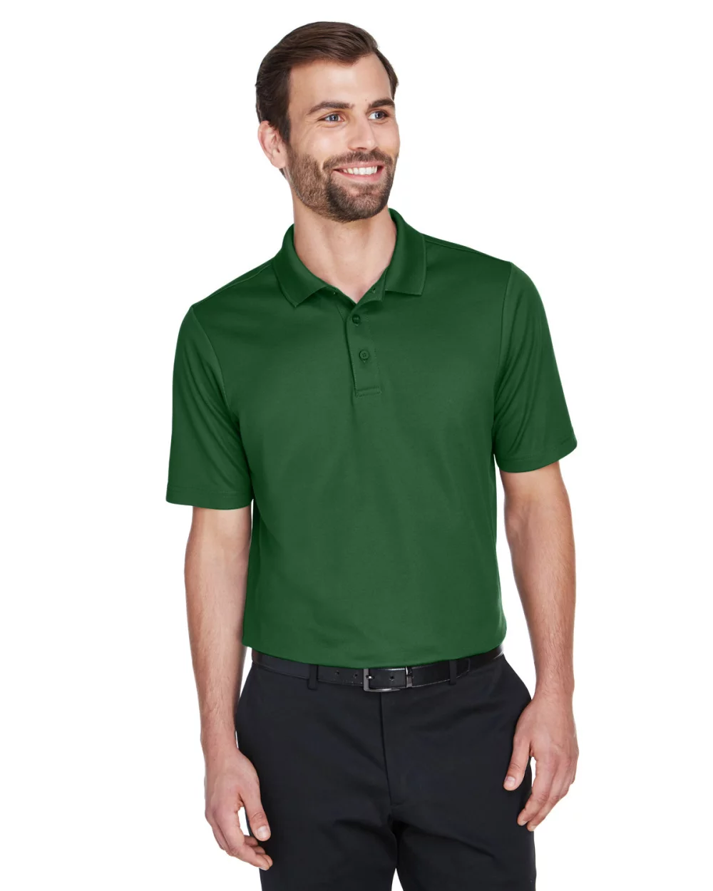 DEVON AND JONES CrownLux Performance® Men's Plaited Polo