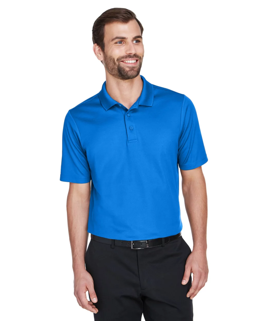 DEVON AND JONES CrownLux Performance® Men's Plaited Polo