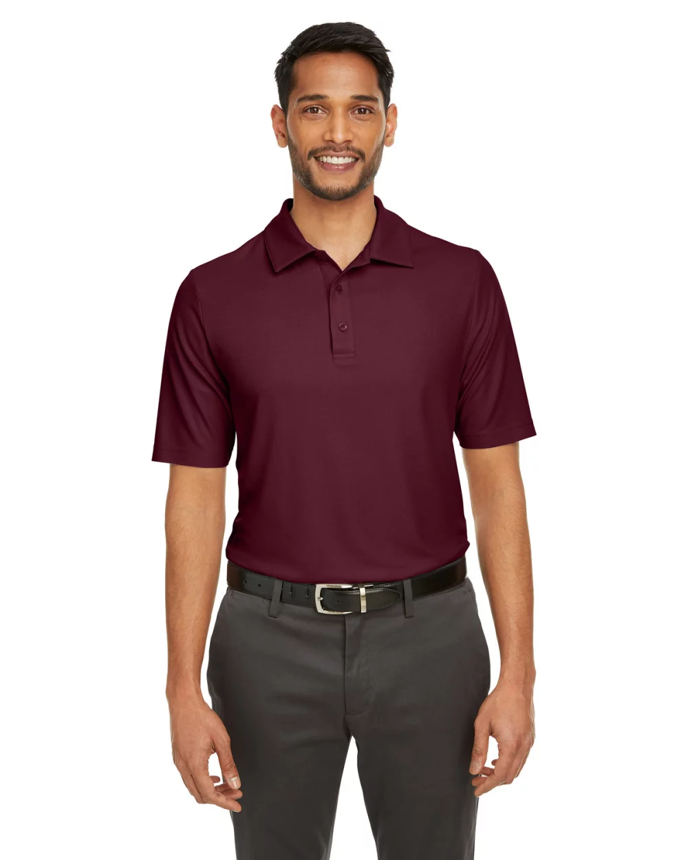 Polo en piqué ChromaSoft™ Fusion pour hommes de CORE 365