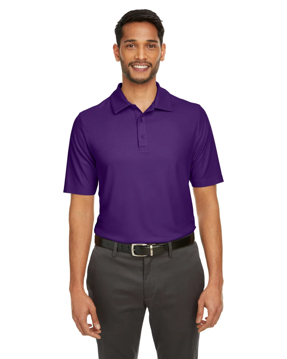 Polo en piqué ChromaSoft™ Fusion pour hommes de CORE 365