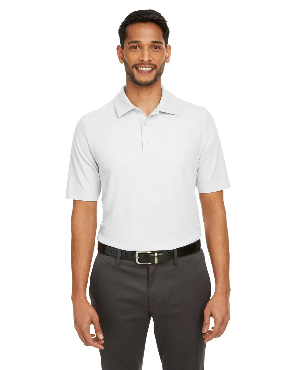 Polo en piqué ChromaSoft™ Fusion pour hommes de CORE 365